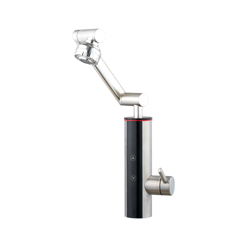 Rubinetto per lavabo istantaneo per acqua calda elettrico multifunzione in acciaio inossidabile BS-08-34-JXHW
