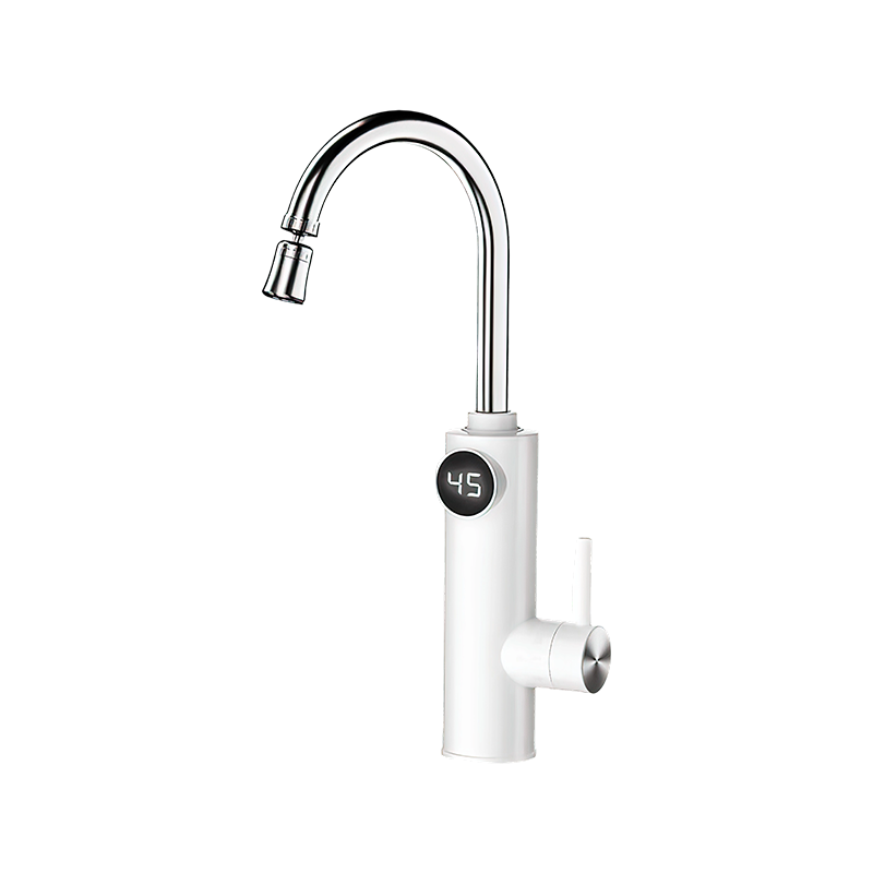 SS-02-34 Rubinetto elettrico per acqua calda da cucina con tubo girevole a 360 gradi
