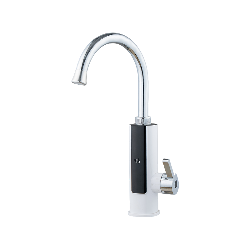 SS-04-34 Rubinetti elettrici per acqua calda in ABS con display digitale della temperatura a LED per cucina