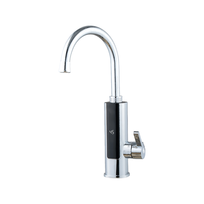 SS-04-34 rubinetto scaldabagno elettrico istantaneo elettrico ABS placcato argento